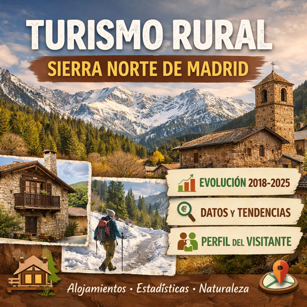 Turismo rural y alojamientos en la Sierra Norte de Madrid