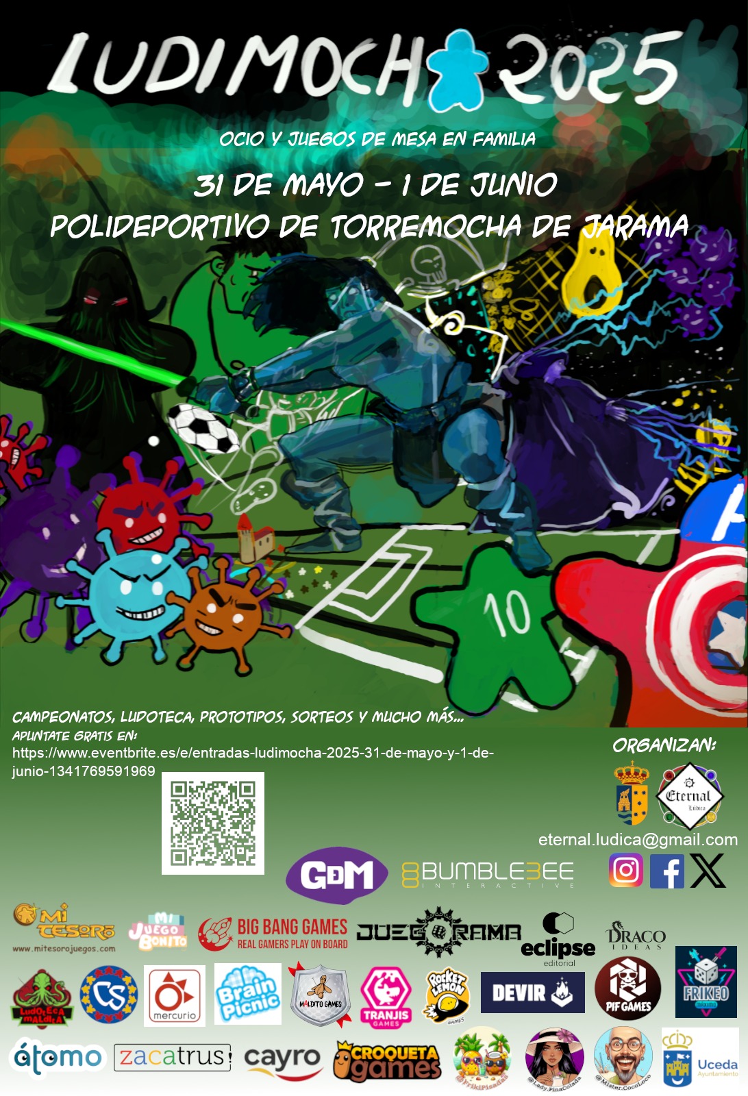 LUDIMOCHA 2025: Feria de Juegos de Mesa en Torremocha de Jarama