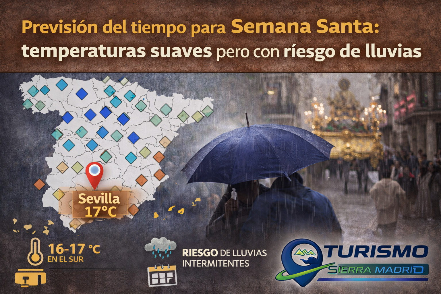 Semana Santa con tiempo variable