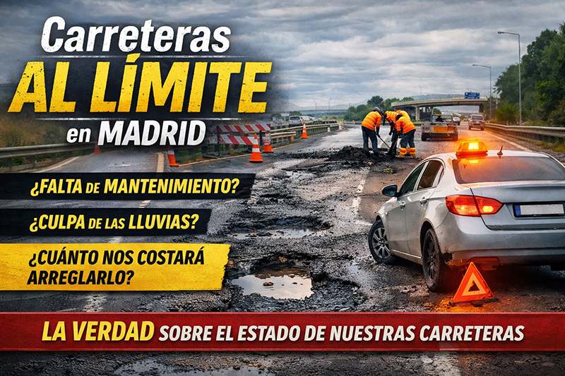 Carreteras al límite en Madrid