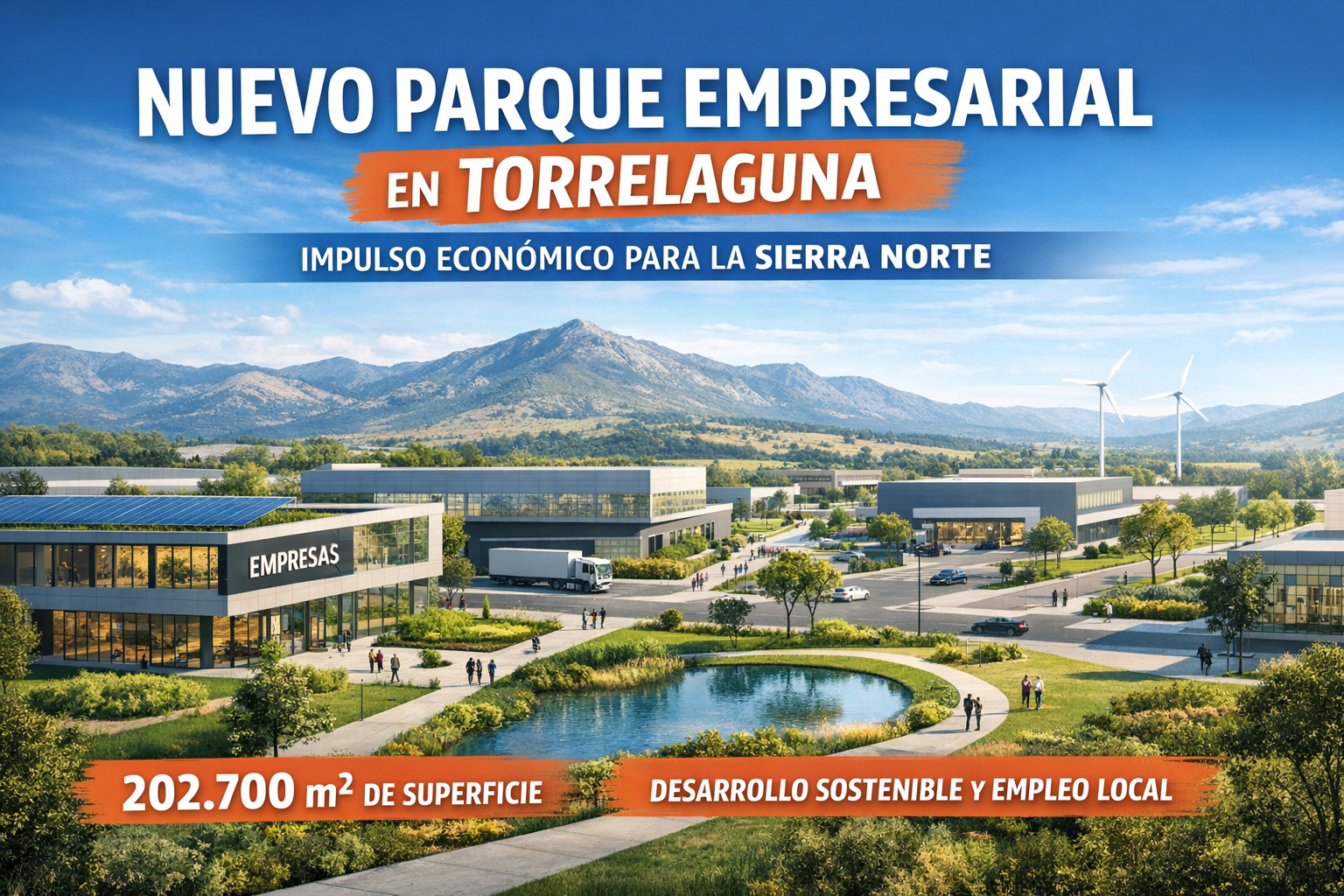 Torrelaguna y la Comunidad de Madrid impulsan el futuro Parque Empresarial Sierra Norte