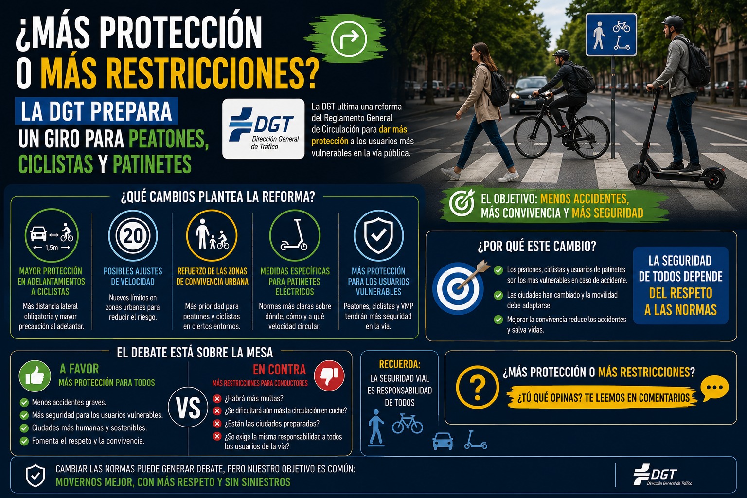 La DGT cambia las reglas del juego