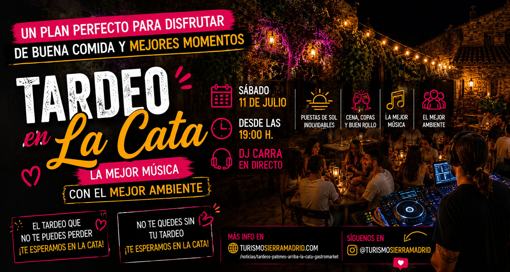 Patones de Arriba se suma al fenómeno de los tardeos