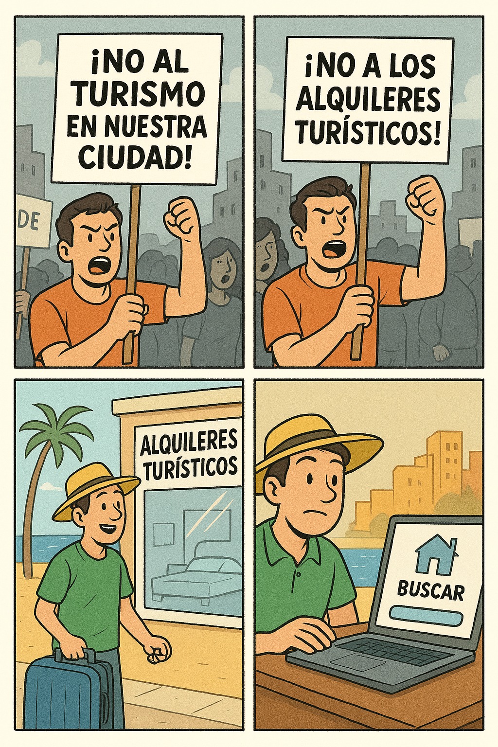 Turismo para mí, molestias para ti: el doble rasero que define el debate turístico en España