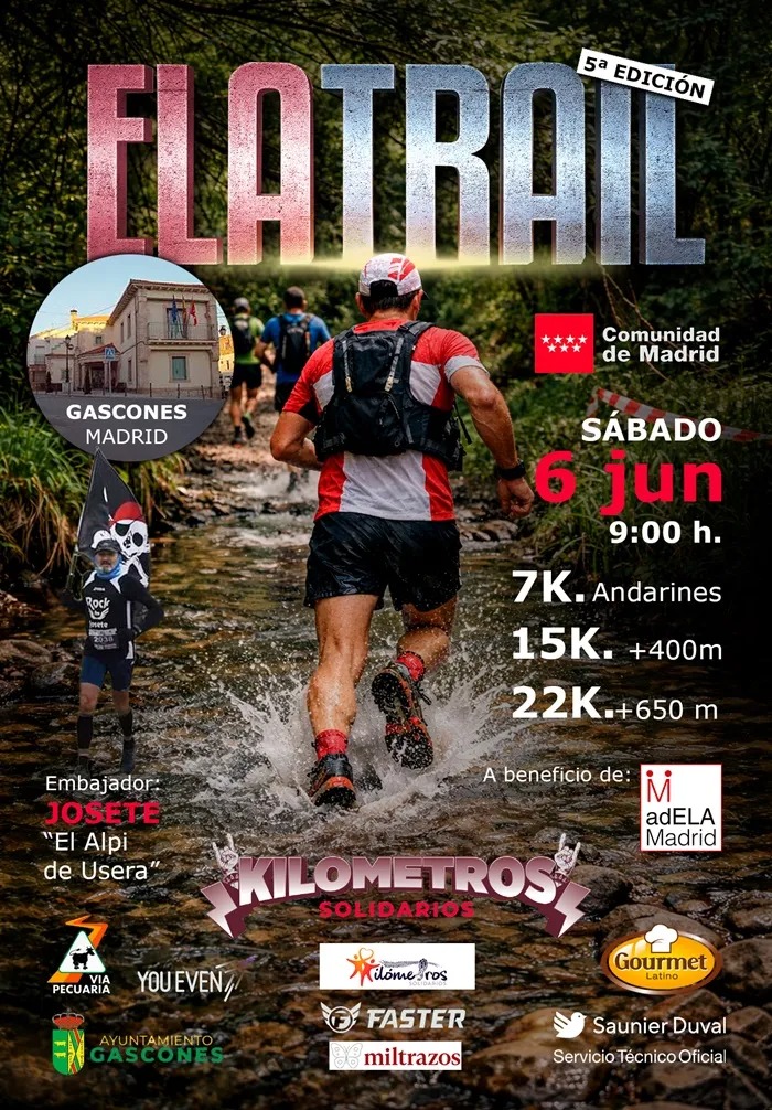 ELA Trail Gascones: correr por la ELA