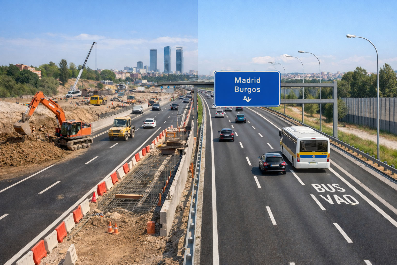 La ampliación de la A-1 en Madrid entra en su fase decisiva tras la resolución definitiva